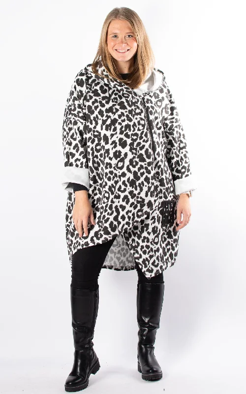 Stylish Jackets for Fall Weather-Willow Leopard Jacket | Long