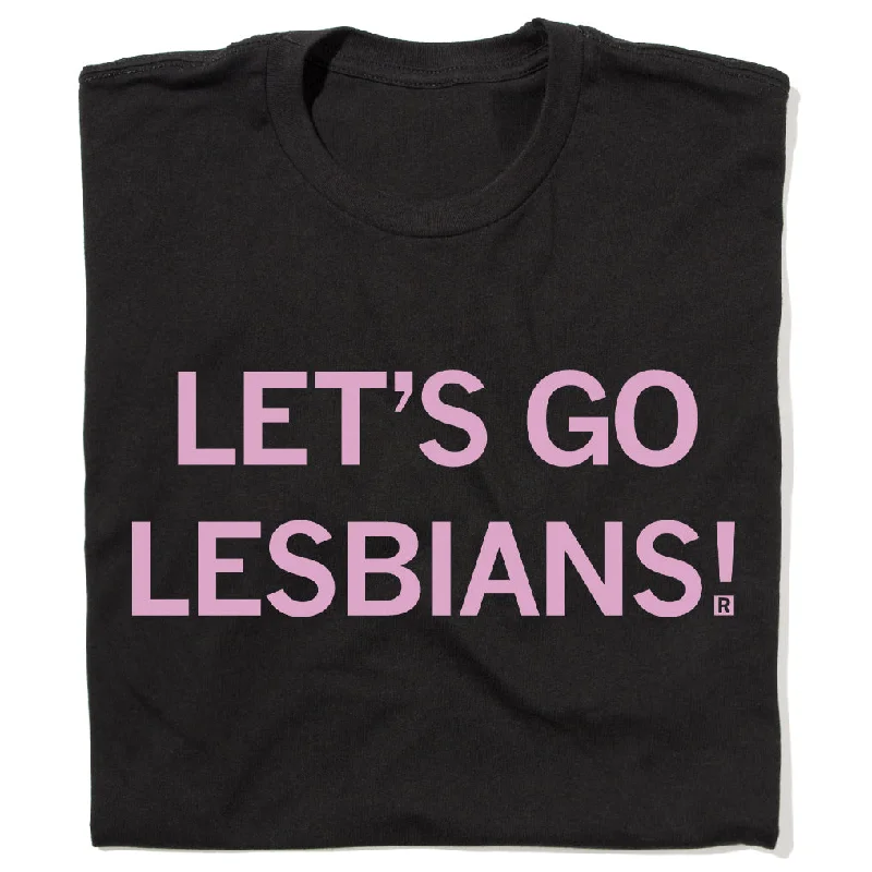 Plain T-Shirt for Minimalist Fashion-Let's Go Lesbians