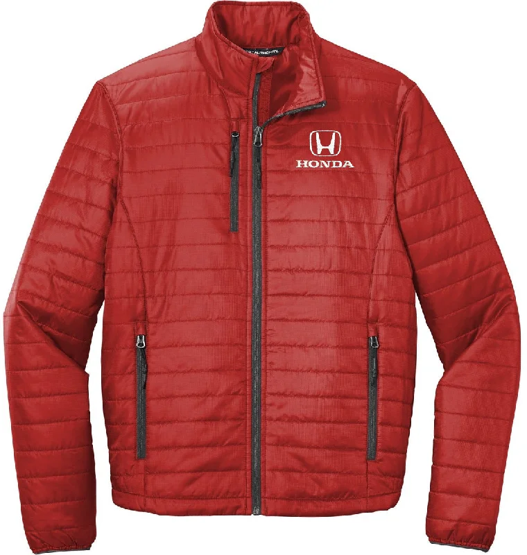 Soft Shell Jackets for Outdoor Exploration-Port Authority Packable Puffy Jacket