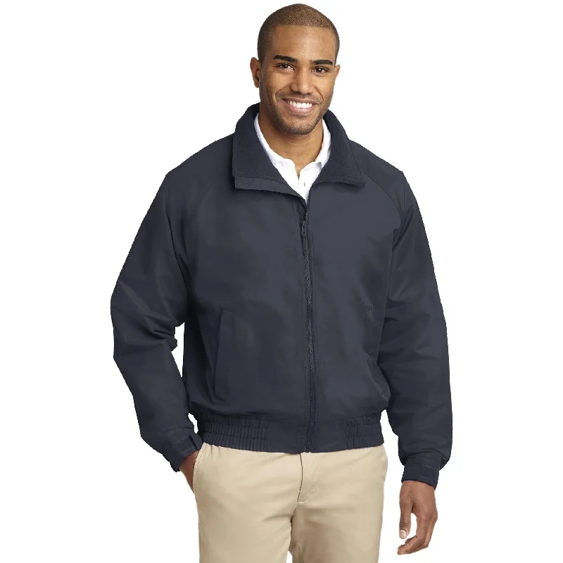 Insulated Parkas for Snowy Days-CLOSEOUT - Port Authority Tall Lightweight Charger Jacket