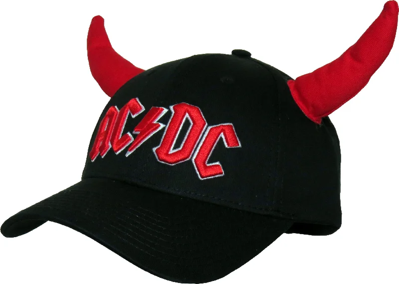 Summer Caps for Sun Protection-AC/DC Hells Bells Black Adjustable Baseball Cap