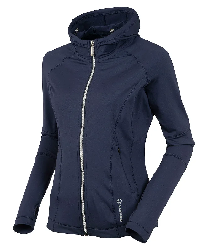 Performance Jackets for Hiking and Trekking-Women's Anna Full-Zip Knit Jacket with Hood