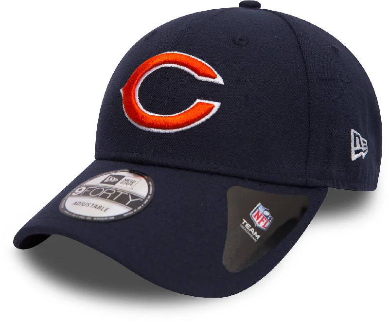 Trendy Baseball Caps for Everyday Wear-Chicago Bears New Era 940 The League NFL Adjustable Cap