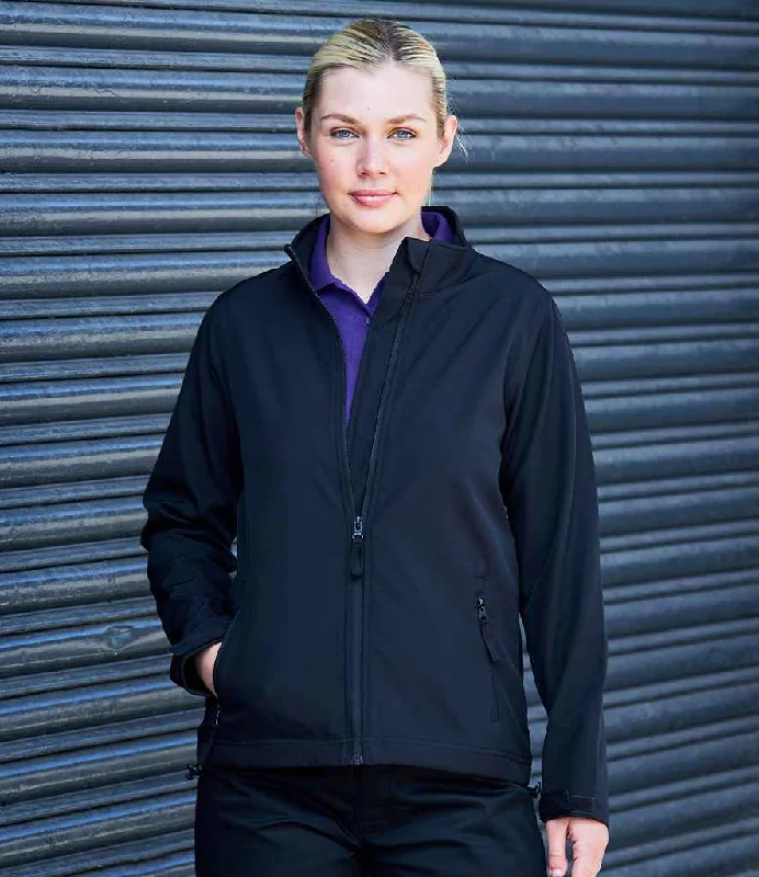 Insulated Parkas for Snowy Days-Pro RTX Ladies Pro Two Layer Soft Shell Jacket