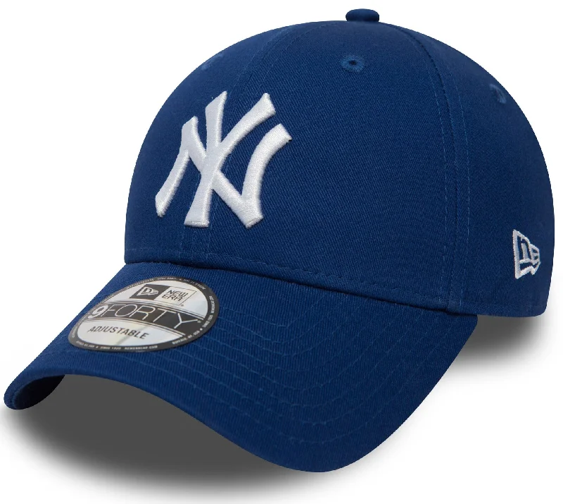 Trendy Hats for Fashion-Forward Looks-New York Yankees New Era 9Forty League Basic Royal Blue Baseball Cap