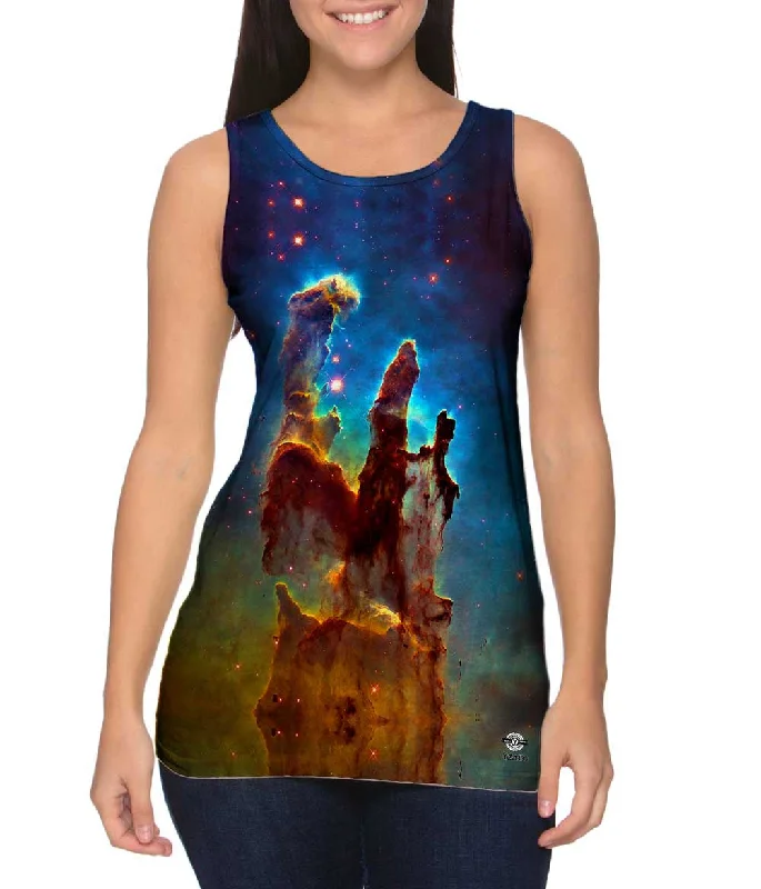 Modern Vests for Trendy Streetwear-Space Galaxy Pillars Of Creation