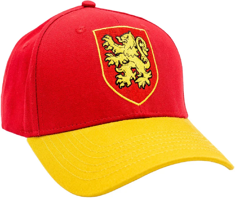 Fashionable Wide-Brim Hats for Sun Protection-Gryffindor Badge Harry Potter Baseball Cap