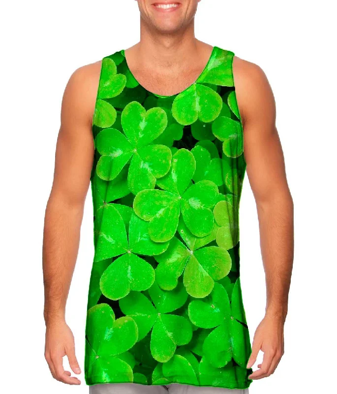 Sports Vests for Outdoor Activities-St Patrick Four Leaf Clover