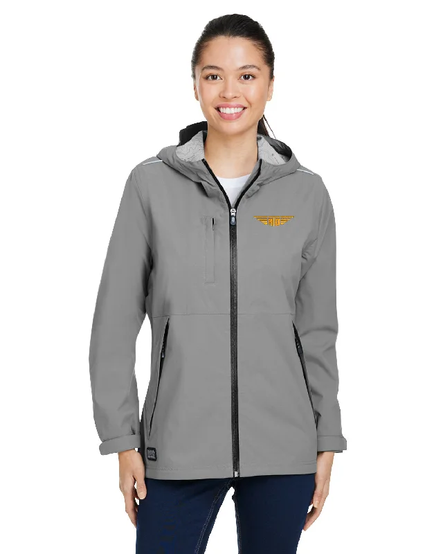 Classic Trench Coats for Stylish Layers-Dri Duck Ladies Challenger Full-Zip Waterproof Jacket