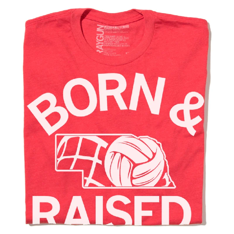 Printed T-Shirt for Unique Looks-NE Volleyball Born & Raised