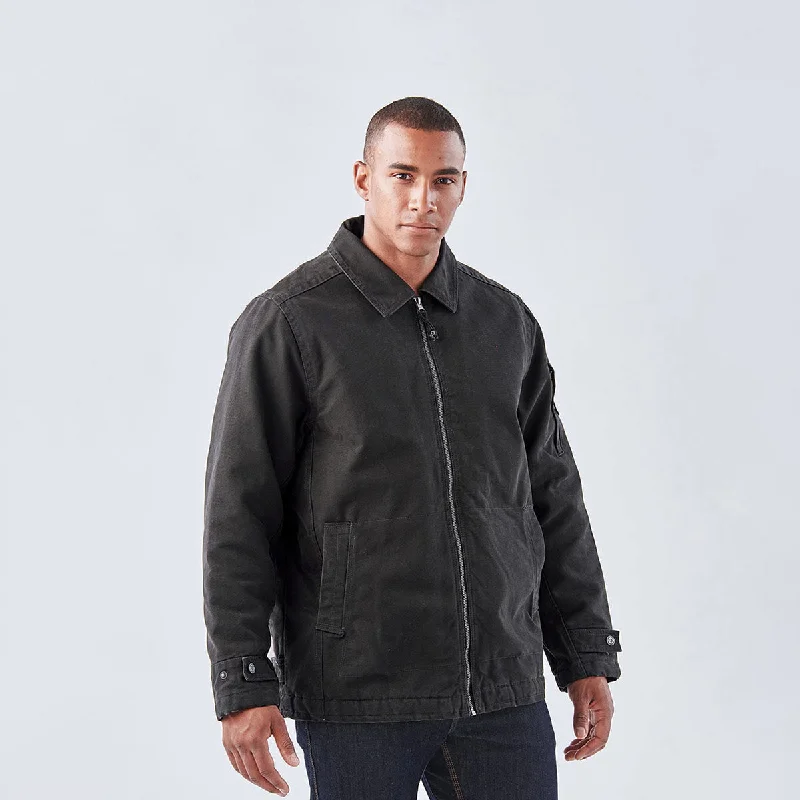 Water-Resistant Jackets for Outdoor Sports-Men's Stone Ridge Work Jacket - CWJ-1