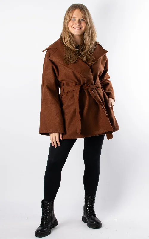 Vintage Jackets for Retro Looks-Patricia Jacket | Chocolate