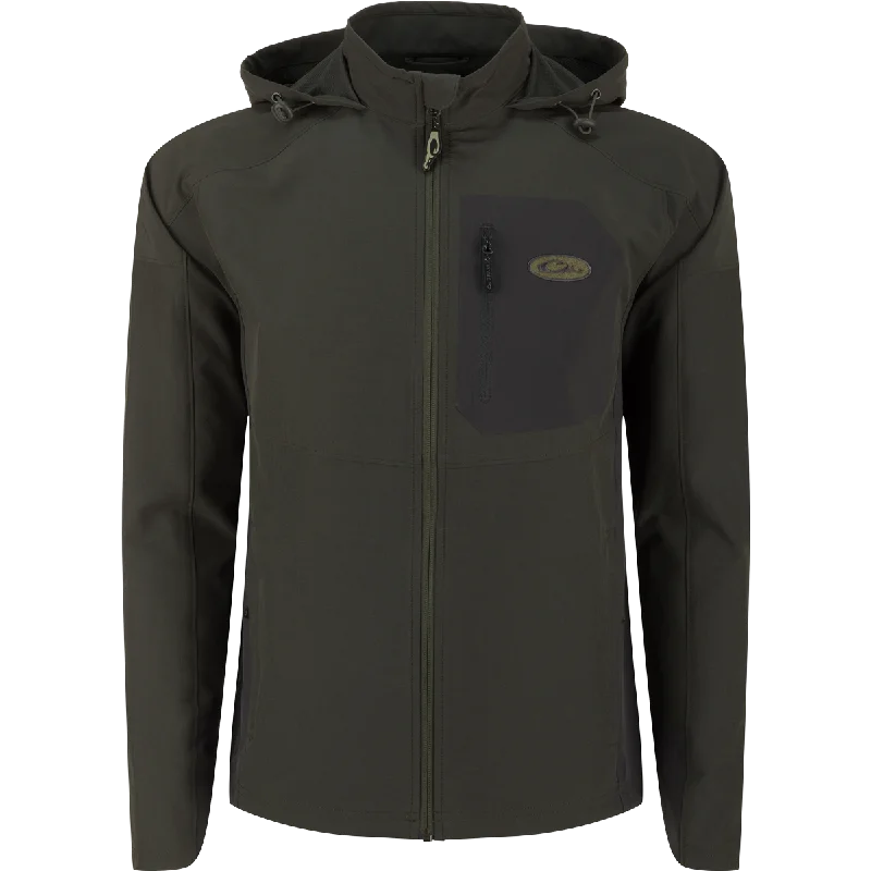 Trendy Jackets for Fashion-Forward Looks-Rain Brake Lightweight Softshell Jacket