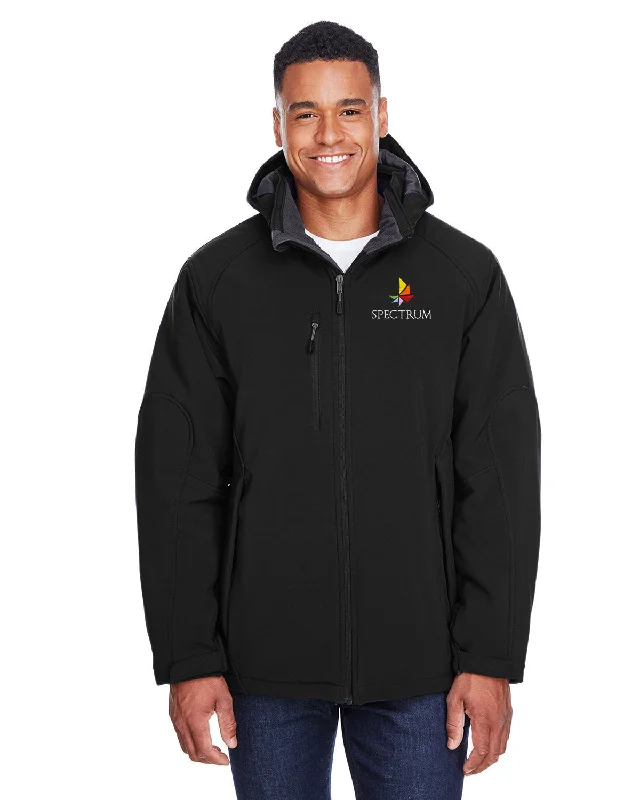 Insulated Jackets for Cold Weather Adventures-North End Glacier Insulated Three-Layer Fleece Bonded Soft Shell Jacket