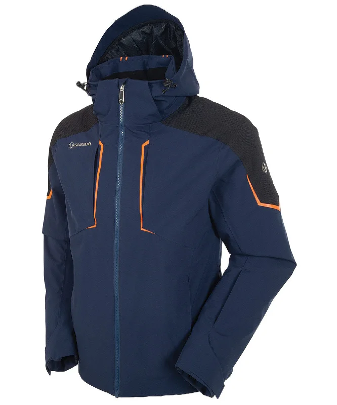 Reflective Windbreakers for Safety and Comfort-Men's Karl Waterproof Insulated Stretch Jacket