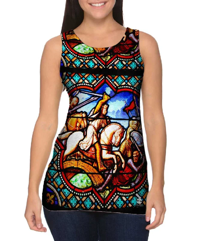 Adjustable Vests for Better Fit-Stained Glass Notre Dame De Senlis