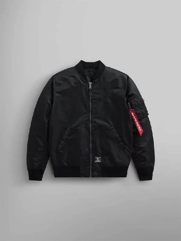 Reversible Jackets for Versatile Styling-L-2B BLOOD CHIT GEN II BOMBER JACKET