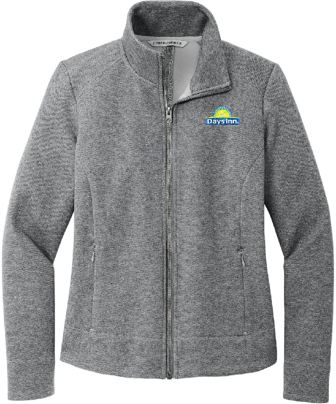 Reflective Windbreakers for Safety and Comfort-Port Authority Ladies Network Fleece Jacket