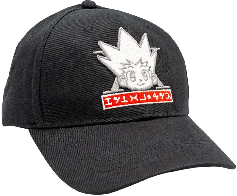 Modern Snapbacks for Casual Looks-Hunter X Hunter Black Baseball Cap