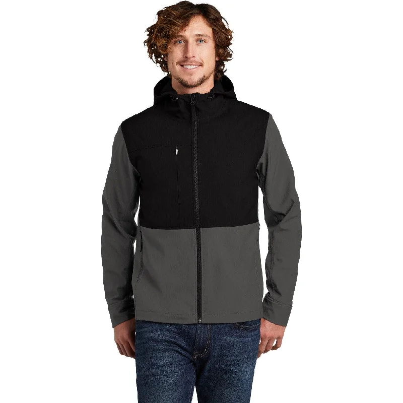 Warm Jackets for Mountain Climbing-CLOSEOUT - The North Face Castle Rock Hooded Soft Shell Jacket