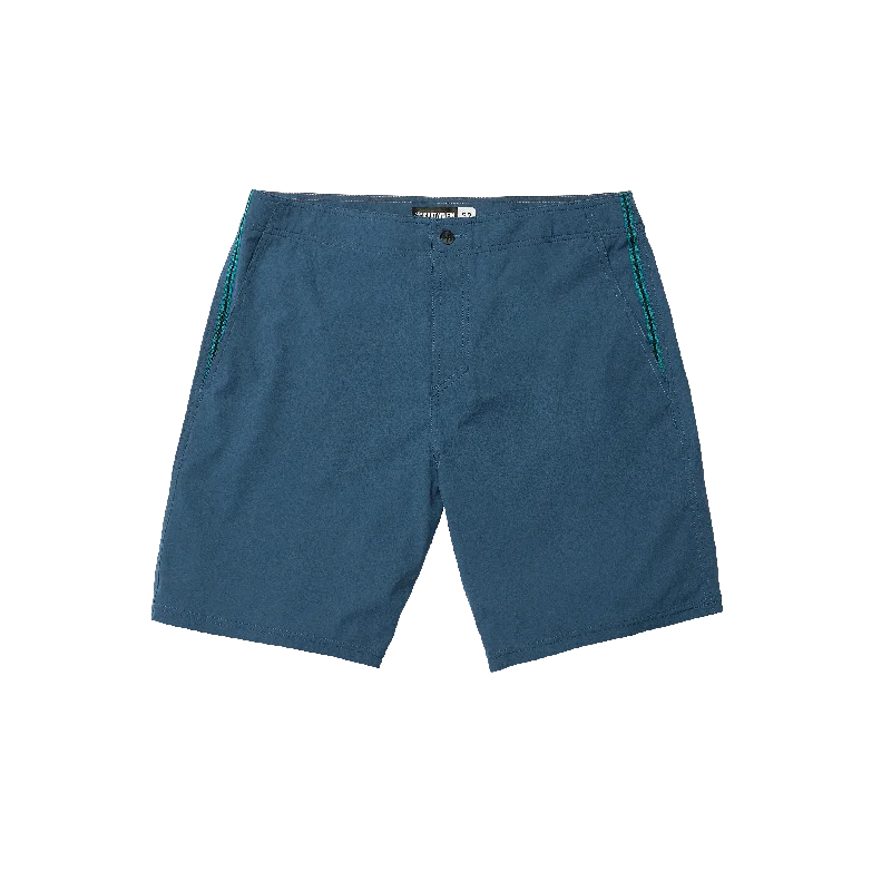 Breathable Casual Shorts for Warm Weather-Pocketeer Hybrid Shorts - Dark Navy