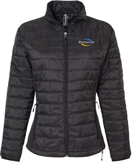 Cozy Jackets for Weekend Wear-Burnside Ladies Element Puffer Jacket