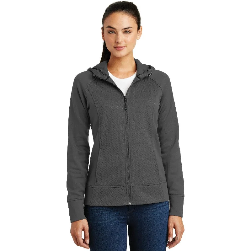 Puffer Jackets for Maximum Warmth-CLOSEOUT - Sport-Tek Ladies Rival Tech Fleece Full-Zip Hooded Jacket