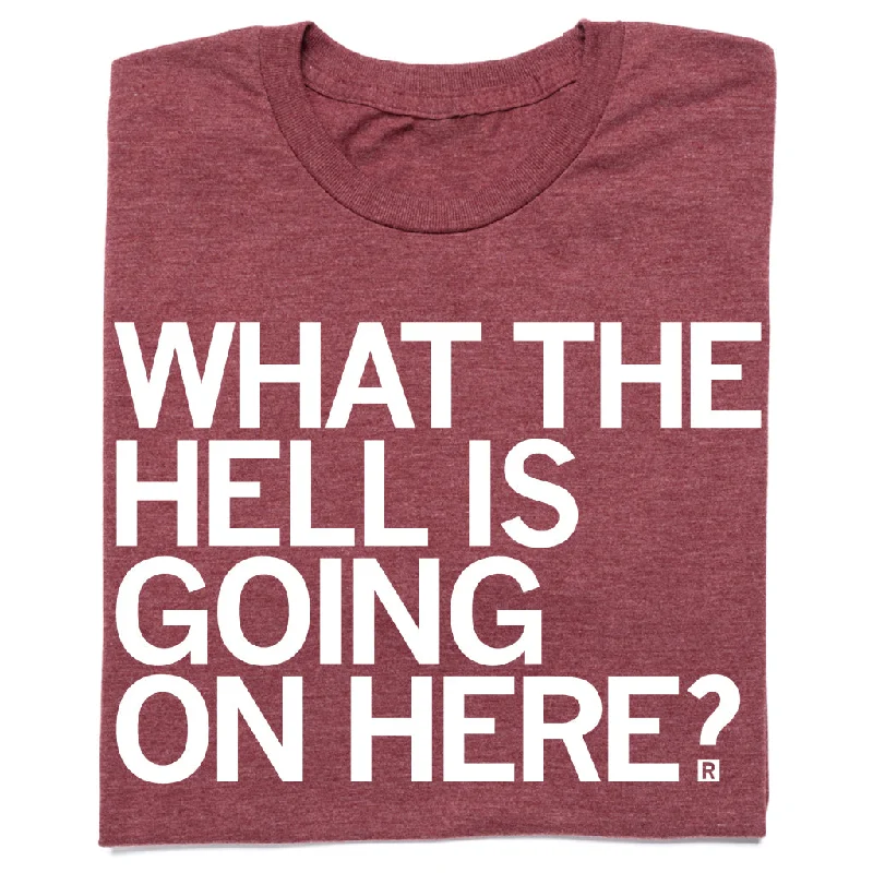 Vintage T-Shirt for Nostalgic Styles-What the Hell