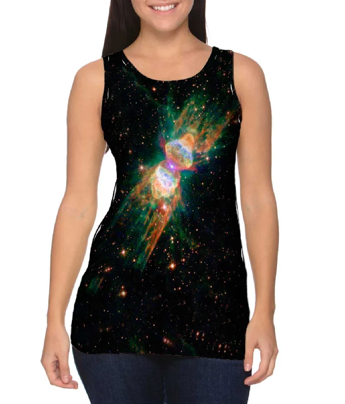 Sleeveless Jackets for Comfortable Coverage-Space Galaxy Ant Nebula