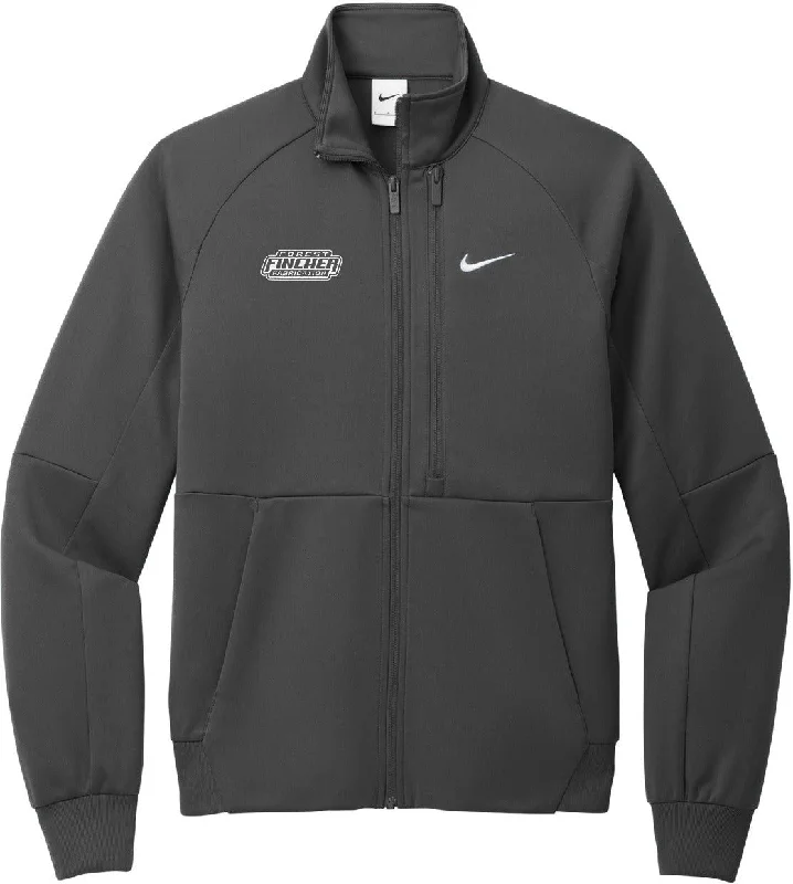 Reflective Jackets for Night Safety-Nike Full-Zip Chest Swoosh Jacket