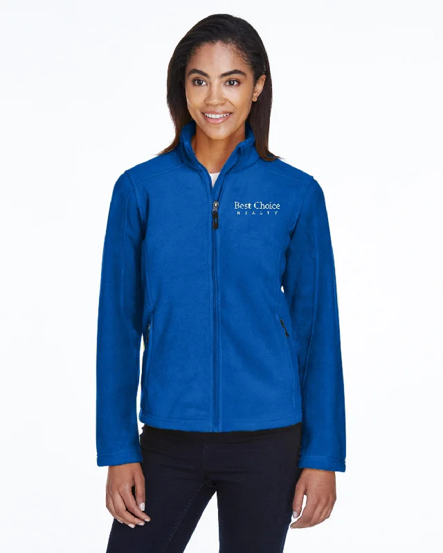 Reflective Jackets for Night Safety-Core 365 Ladies Fleece Jacket