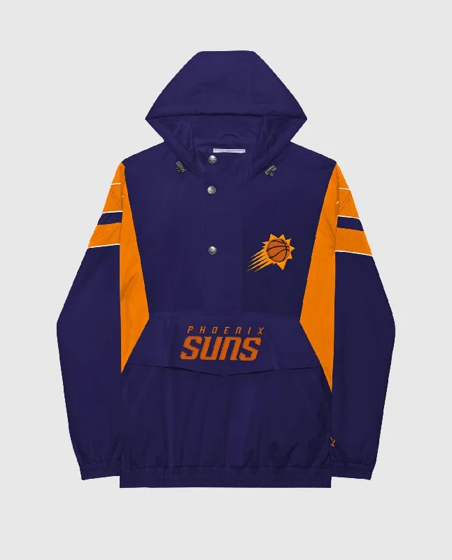 Thermal Jackets for Extreme Cold Conditions-Phoenix Suns Home Team Half-Zip Jacket