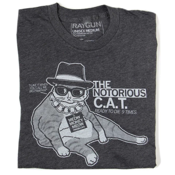 Graphic T-Shirt for Statement Pieces-Notorious C.A.T.