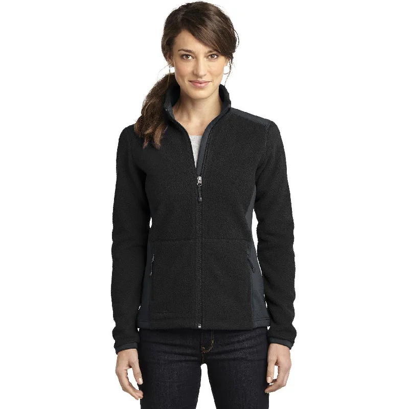 Casual Hooded Jackets for Relaxed Days-CLOSEOUT - Eddie Bauer Ladies Full-Zip Sherpa Fleece Jacket