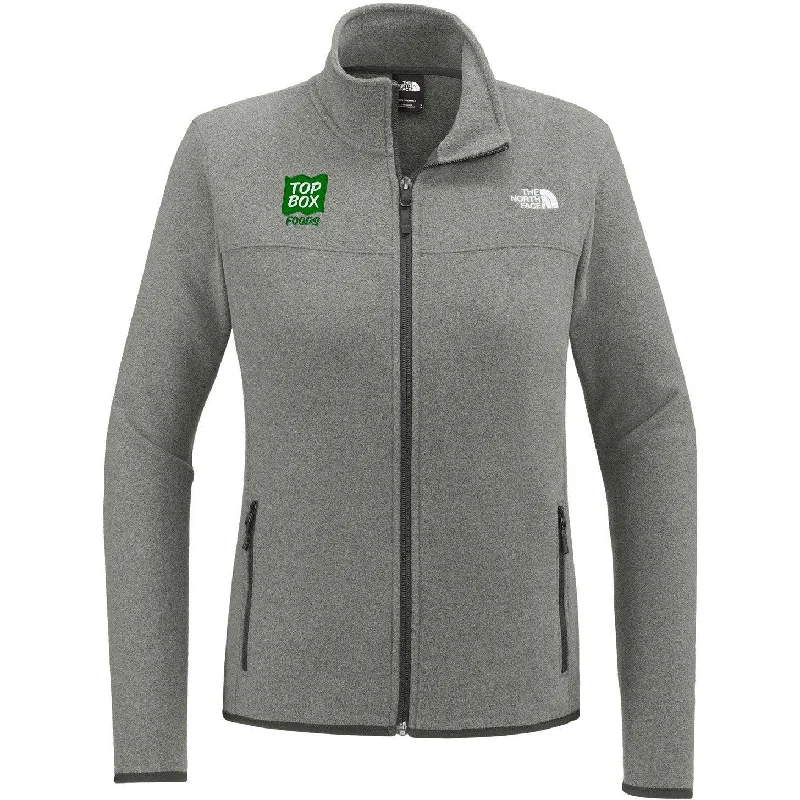 Soft Leather Jackets for Sleek Fashion-The North Face Ladies Glacier Full-Zip Fleece Jacket