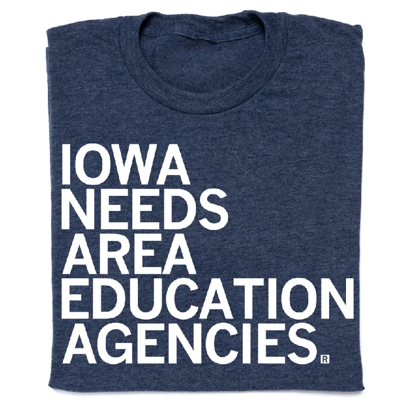 Classic Crew Neck T-Shirt for Timeless Appeal-Iowa Needs Area Education Agencies