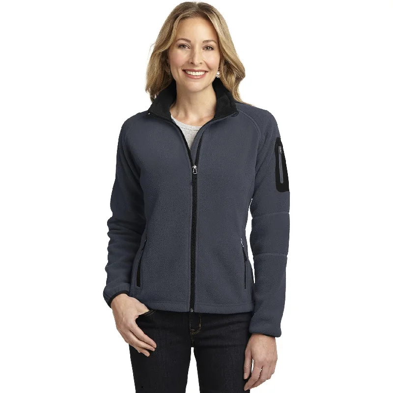 Padded Jackets for Extra Warmth-CLOSEOUT - Port Authority Ladies Enhanced Value Fleece Full-Zip Jacket