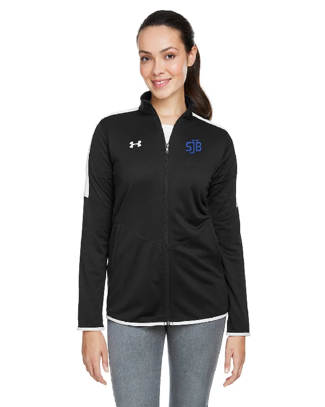 Water-Resistant Jackets for Rainy Days-Under Armour Ladies Rival Knit Jacket