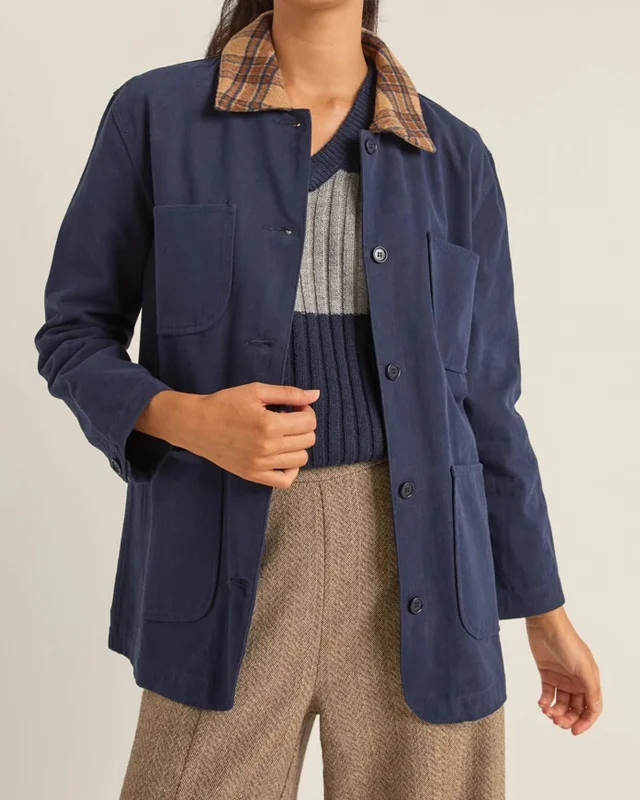 Military-Style Jackets for Utility and Fashion-Pearls Oversized Jacket