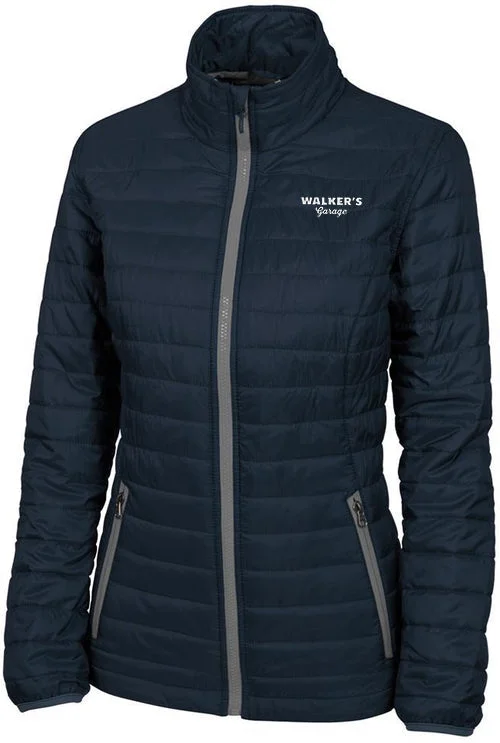 Reversible Hooded Jackets for Practicality-Charles River Ladies Lithium Quilted Jacket