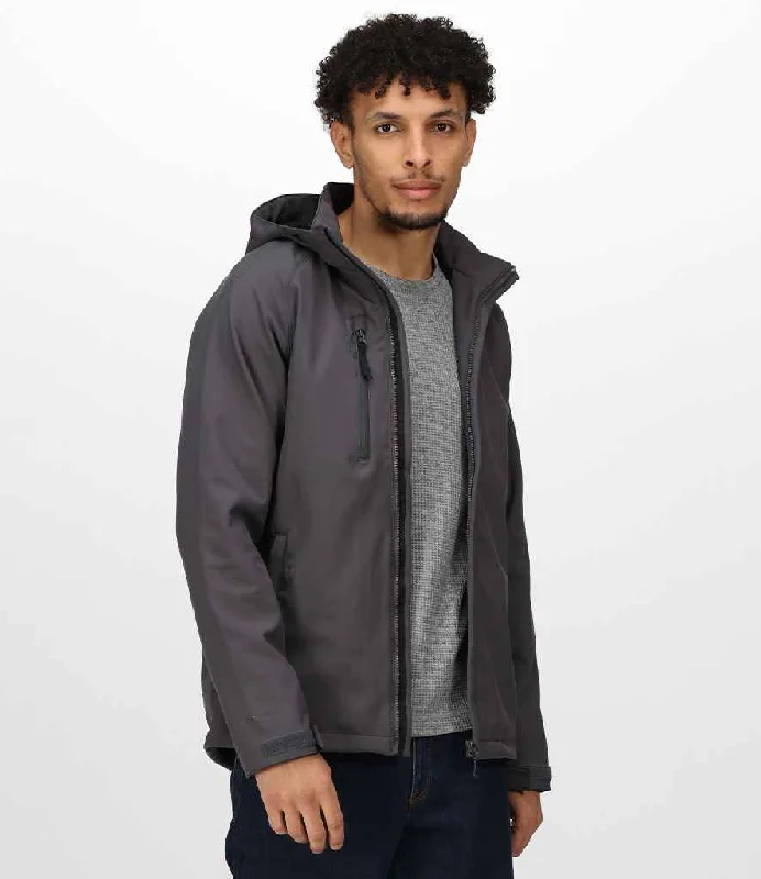 Reversible Hooded Jackets for Practicality-Regatta Repeller Soft Shell Jacket