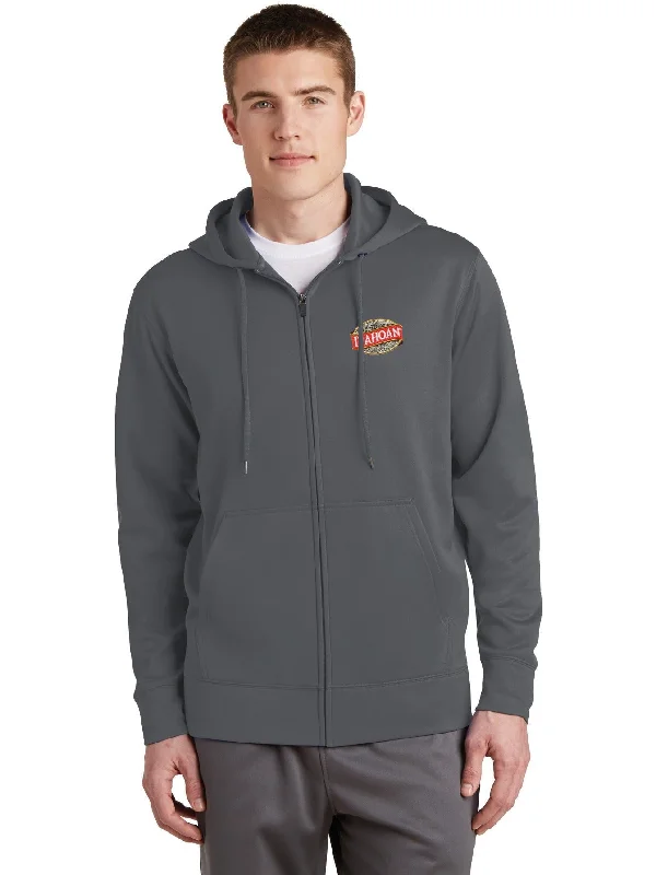 All-Weather Jackets for Outdoor Adventures-Sport-Tek Sport-Wick Fleece Full-Zip Hooded Jacket