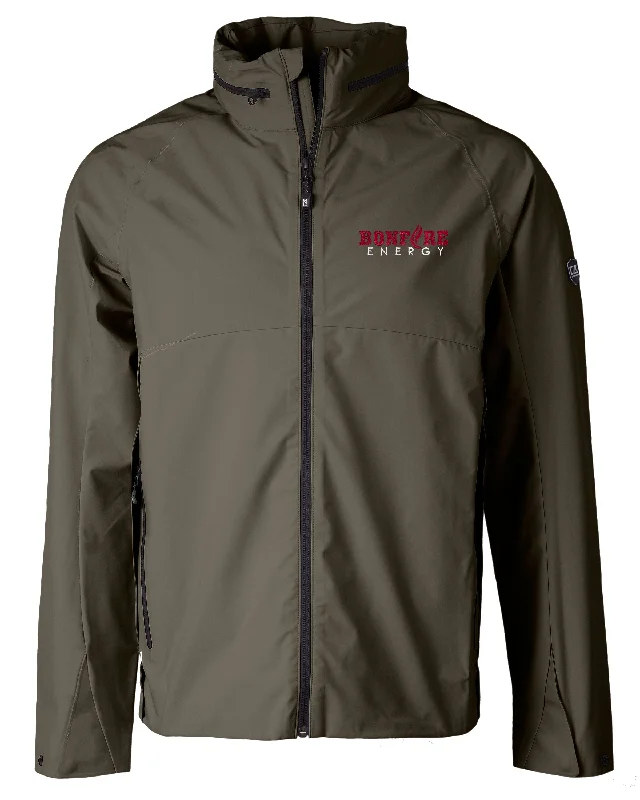 Full Zip Jackets for Versatile Styling-Cutter & Buck Vapor Water Repellent Stretch Full Zip Rain Jacket