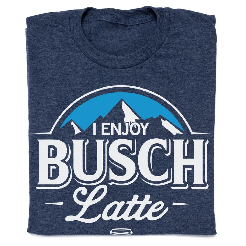 T-Shirt for Workout and Gym Sessions-Busch Latte