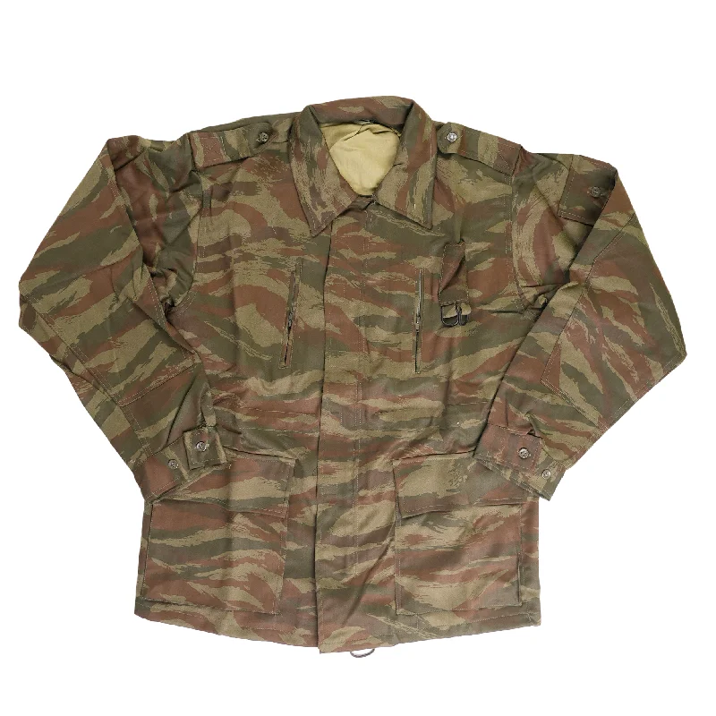 Reversible Hooded Jackets for Practicality-Issued Serbian Green Tigerstripe Field Jacket