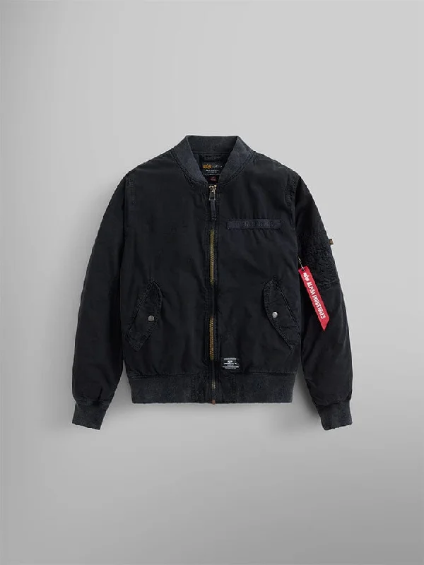 Quilted Jackets for Insulation-L-2B RIP AND REPAIR BOMBER JACKET