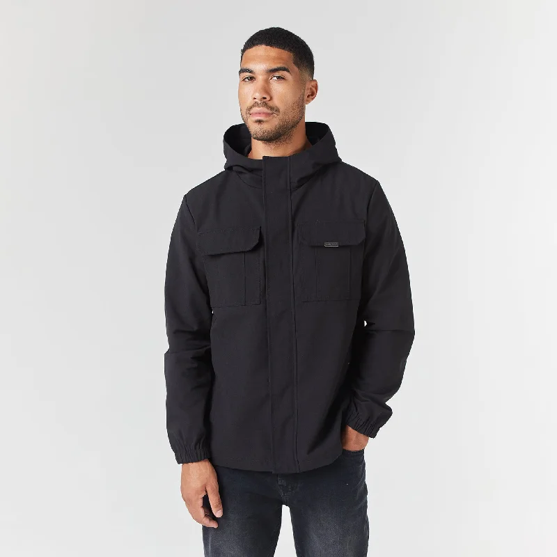 Puffer Jackets for Maximum Warmth-Premium Ripstop Jacket | Black