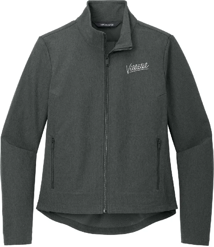 Quilted Jackets for Insulation-Mercer+Mettle Ladies Stretch Soft Shell Jacket