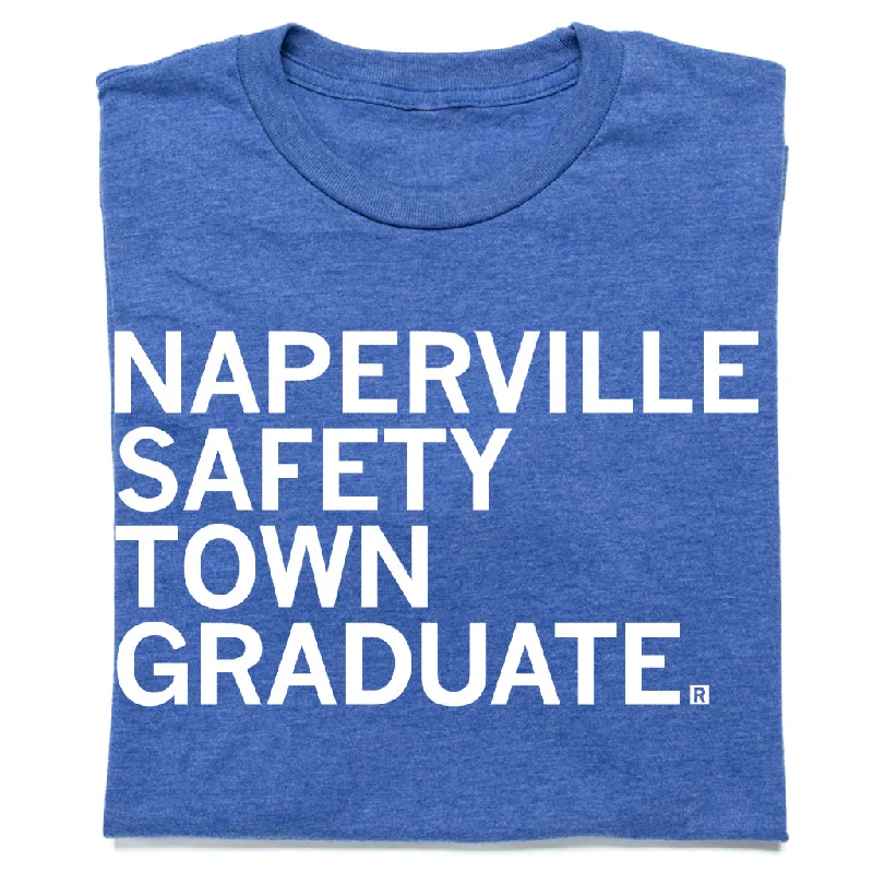 Custom Printed T-Shirt for Personal Gifts-Naperville: Safety Town Graduate