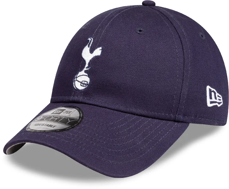 Fashionable Flat Caps for Smart-Casual Wear-Tottenham Hotspur New Era 940 Essential Navy Cap